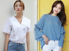 Những kiểu áo blouse hợp mốt cho nàng văn phòng