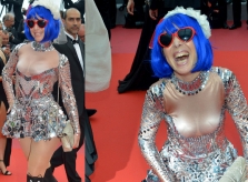 Những pha hớ hênh phản cảm nhất thảm đỏ Cannes 2018