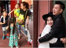 Ốc Thanh Vân ngày nào cũng quay cuồng với ba con