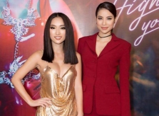 Phạm Hương chúc mừng 'bom sex' Quỳnh Thy lấn sân ca hát
