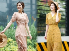 Phí Thùy Linh gợi ý chọn váy mềm mại đón thu