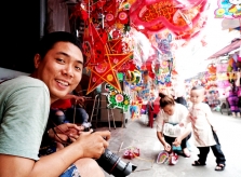 Phố lồng đèn lớn nhất Sài Gòn vào vụ duy nhất trong năm