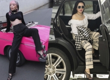 Phượng Chanel 'đua trend' giày lưới cùng dàn sao