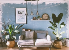Mẹ 9X tự trang trí nhà như quán cafe vintage
