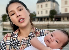 Quế Vân cay đắng vì bạn trai không nhận con