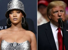 Rihanna cấm ông Trump sử dụng nhạc trong các chiến dịch