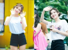 Để cùng một style tóc, Sana (Twice) đổi thần thái nhờ giảm cân