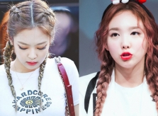 8 sao Hàn tết tóc hai bên: Jennie cá tính, Na Yeon đáng yêu