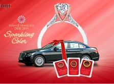 Cơ hội trúng xe Mercedes C250 trong 'Tuần lễ trang sức DOJI'