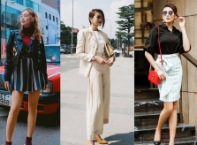 Street style sành điệu của huấn luyện viên The Face 2018
