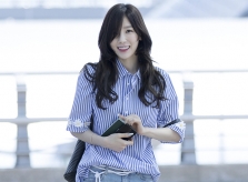 Thời trang sân bay của trưởng nhóm SNSD