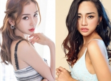 Thiên Nga The Face gây tranh cãi khi ghép ảnh với Angelababy