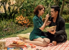 Thúy Ngân, Trung Dũng tận hưởng trời thu Đà Lạt