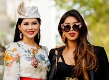 Thủy Tiên và con gái 'phủ' hàng hiệu tại Milan