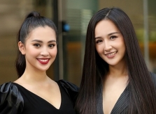 Tiểu Vy lần đầu 'đọ sắc' Mai Phương Thúy