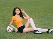 Top 10 Hoa hậu Hoàn vũ Việt Nam khoe sắc ở World Cup
