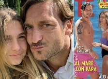 Totti bức xúc vì ảnh con gái tuổi teen lộ vòng ba