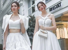 Ảnh sao 14/10: Á hậu Trà My - Thanh Tú đọ dáng