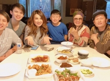 Trizzie Phương Trinh cùng ba con tránh dịch ở nhà Bằng Kiều