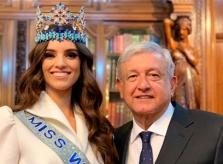 Tổng thống Mexico chào đón Hoa hậu Thế giới 2018 về quê