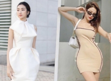 Ba kiểu váy 'ăn gian' vòng eo của sao Việt