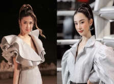 Sao Việt chuộng mặc váy áo nhũ bạc
