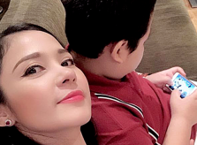 Việt Trinh hé lộ hình ảnh mới nhất của con trai