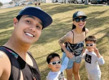 Vợ Baggio: 'Con bám mẹ là con ngoan'