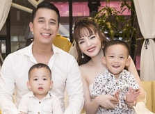 Vợ ca sĩ Lê Hoàng: 'Tôi ngừng đóng phim vì bận chăm chồng con'