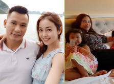 Vợ chồng Jennifer Phạm đưa mẹ và hai con đi du lịch