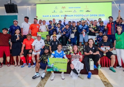 Nam A Bank Vietnam Footgolf Open 2025 tìm ra nhà vô địch