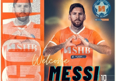 Messi 'cập bến' V-League sau khi rời Barcelona