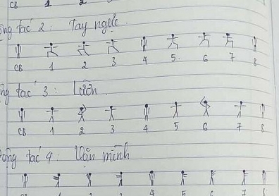 Động tác thể dục như 'tuyệt thế võ công'