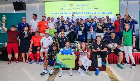 Nam A Bank Vietnam Footgolf Open 2025 tìm ra nhà vô địch