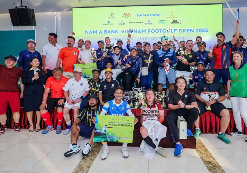 Nam A Bank Vietnam Footgolf Open 2025 tìm ra nhà vô địch