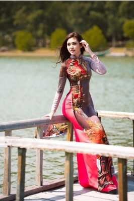 BST áo dài lấy cảm hứng từ 