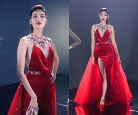 Khoe chân dài 'đốt mắt', Lan Khuê đích thị là 
