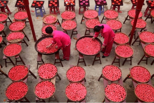 Những làng nghề thực phẩm khổng lồ của Trung Quốc qua ảnh
