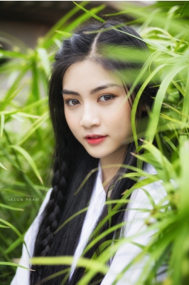 Miss Teen Nam Phương hóa Tiểu Long Nữ trong bộ ảnh mới