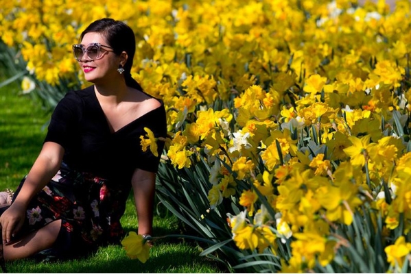 Vườn hoa tulip đẹp như tranh vẽ ở Hà Lan