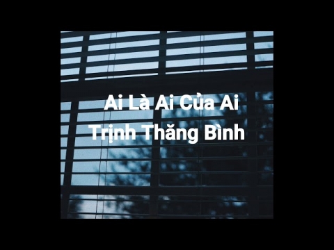 Trịnh Thăng Bình tung bản ballad gây 